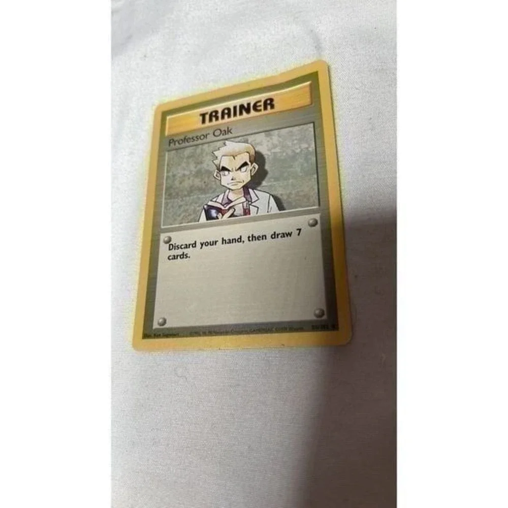 Pokémon Professor Oak 88/102 Card.